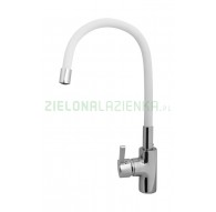 PYRAMIS 090919538 kitchen faucet Chrome, White