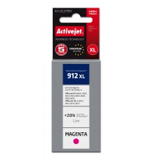 Activejet AH-912MRX Ink (replacement for HP 912XL 3YL82AE Premium 990 pages 12 ml, magenta)