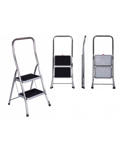 Krause Folding Step Toppy XL silver