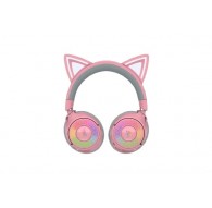 Razer Kraken Kitty V3 Pro - Quartz Headset Wired & Wireless Head-band Gaming USB Type-A Bluetooth Rose