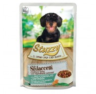 STUZZY Shreds with rabbit and vegetables - wet dog food - 100 g