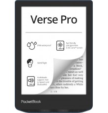 PocketBook Verse Pro e-book reader Touchscreen 16 GB Wi-Fi Black, Blue
