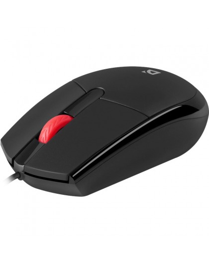 MOUSE DEFENDER DELTA MM-523 CZARNA OPTICAL