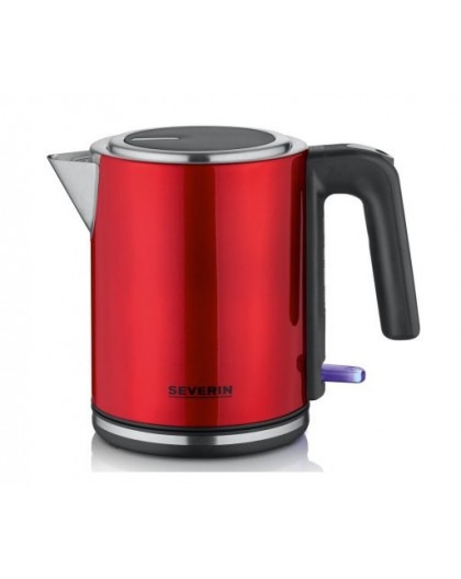 Severin WK 3427 electric kettle 1 L 2400 W Black, Red