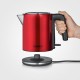 Severin WK 3427 electric kettle 1 L 2400 W Black, Red
