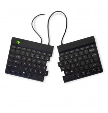 R-Go Tools Ergonomic keyboard R-Go Split Break v2 with break software, ergonomic split keyboard, QWERTY (UK), Wired, black