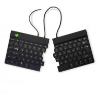 R-Go Tools Ergonomic keyboard R-Go Split Break v2 with break software, ergonomic split keyboard, QWERTY (UK), Wired, black