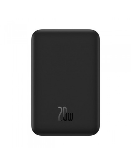 Baseus Magnetic Mini Powerbank Wireless charging 20000 mAh 20 W Black