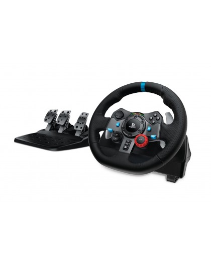Logitech G G29 Steering wheel + Pedals Playstation 3,PlayStation 4 Analogue USB 2.0 Black