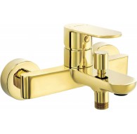 Wall-mounted bathtub mixer
