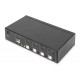 Digitus KVM Switch, 4 Port, Single Display, 4K, HDMI®