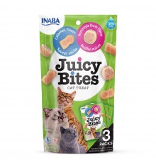 INABA Juicy Bites Homestyle broth and Calamari - cat treats - 3x11.3 g