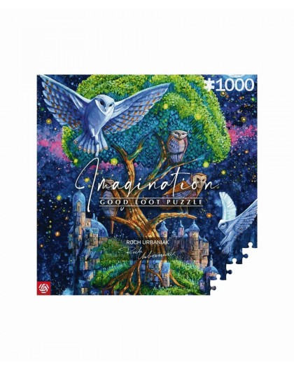 Good Loot Imagination Puzzle: Roch Urbaniak Owl Island (1000 elements)