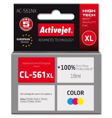 Activejet AC-561NX Ink (replacement for Canon CL-561XL Supreme 18 ml Color: Cyan, Magenta, Yellow)