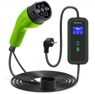 Qoltec Mobile charger for EV cars 2-in-1 Type 2 3.5 kW 230 V LCD