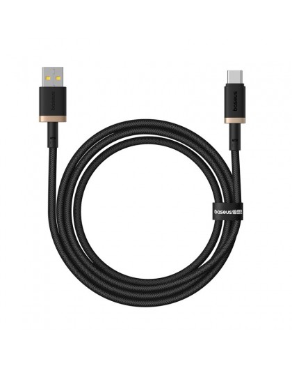 Baseus Dura USB Type A to Type C 60 W fast charging cable 1 m Black, Gold