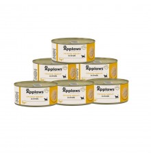 APPLAWS Chicken Breast in Broth - wet cat food - 6x70g