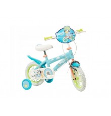 TOIMSA children's bicycle Bluey 12” Blue and lime blue