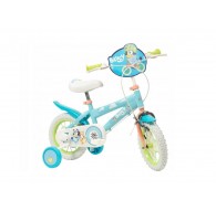 TOIMSA children's bicycle Bluey 12” Blue and lime blue