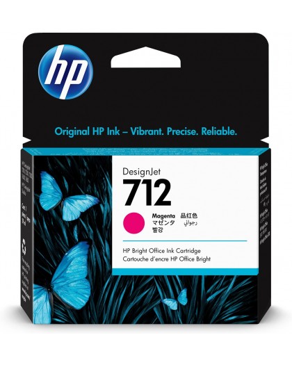 HP 712 - magenta - original - DesignJe
