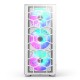 Montech X3 Glass Midi-Tower, RGB, Tempered Glass - white