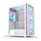 Montech X3 Glass Midi-Tower, RGB, Tempered Glass - white