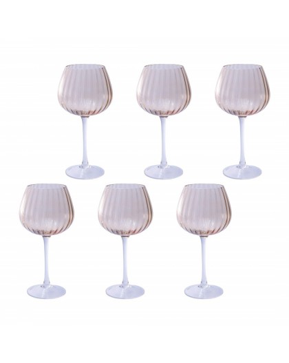 ROSE&TULIPANI PRISMIA Set of 6 glasses 460 ml