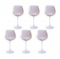 ROSE&TULIPANI PRISMIA Set of 6 glasses 460 ml