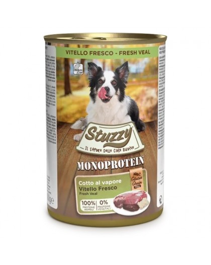 STUZZY Monoprotein Veal - wet dog food - 400 g