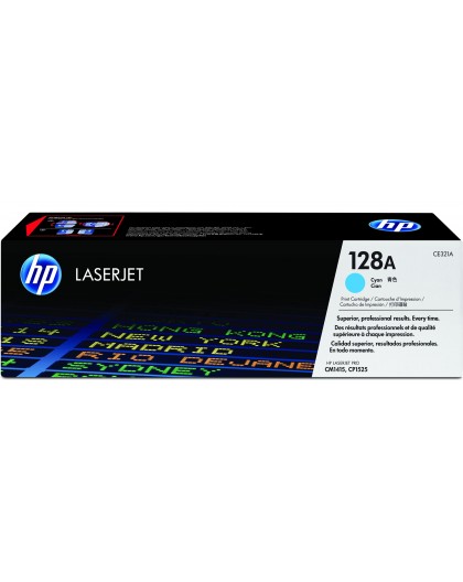 HP 128A - cyan - original - LaserJet