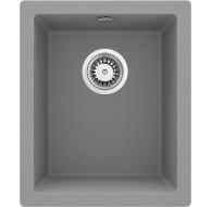 Suspended 1-bowl granite sink