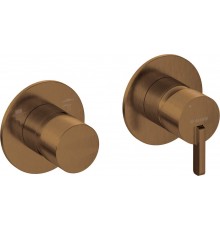 Shower faucet with spray switch - horizontal