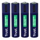 Trust 25671 - rechargeable AAA batteries, 4 pcs.
