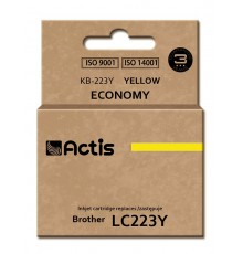 Actis KB-223Y ink (replacement for Brother LC223Y Standard 10 ml yellow)