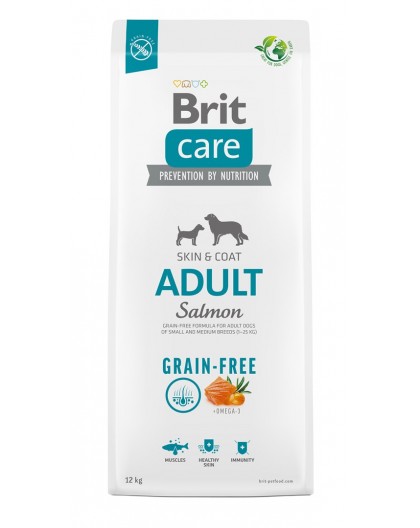 BRIT Care Adult Salmon - dry dog food - 12 kg