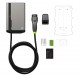 Green Cell GC EVGC021B2250 - Wallbox, 3,6 - 22 KW, 5 m, NFC Grey Aluminium Wall Built-in display LED