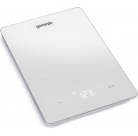 Gorenje KT10LBW White Countertop Rectangle Electronic kitchen scale