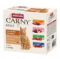 ANIMONDA Carny Adult Mix - nourriture humide pour chats - 8x85g