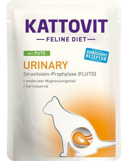 KATTOVIT Feline Diet Urinary Turkey - wet cat food - 85g