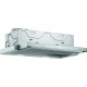 Bosch Serie 2 DFL063W56 cooker hood Semi built-in (pull out) Metallic 328 m³/h
