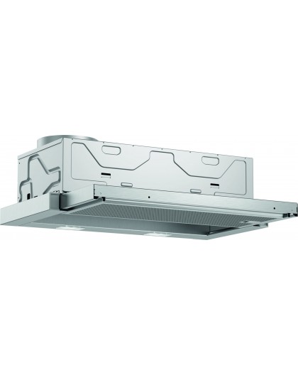 Bosch Serie 2 DFL063W56 cooker hood Semi built-in (pull out) Metallic 328 m³/h