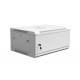 Wall-mounted network cabinet 19" 4U rack 600x450, solid door, gray, undivided, folded, 60kg