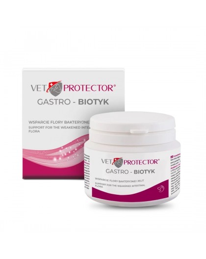 JM SANTE Vet Protector Gastro - Biotyk - multibiotic for dogs and cats – 60 g