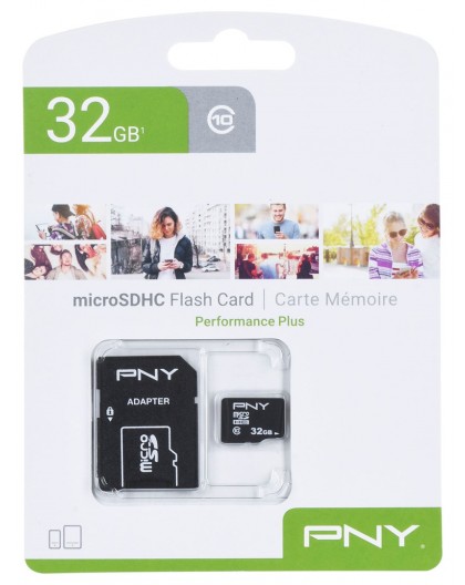 PNY Performance Plus 32 GB MicroSDHC Class 10