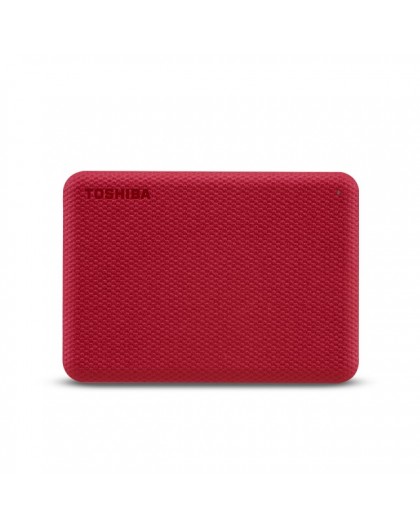 Toshiba Canvio Advance external hard drive 4 TB 2.5" USB Type-A 2.0/3.2 Gen 1 (3.1 Gen 1) Red