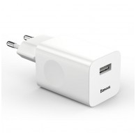Mains Charger Baseus Charging Quick Charger USB 3.0 - white