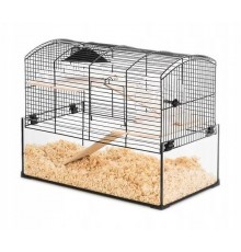 ZOLUX Cage Neo Panas Little with glass cuvette, black