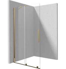 Walk-in shower wall 100 cm - sliding