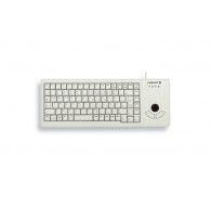 CHERRY XS Trackball keyboard Universal USB QWERTZ German Grey