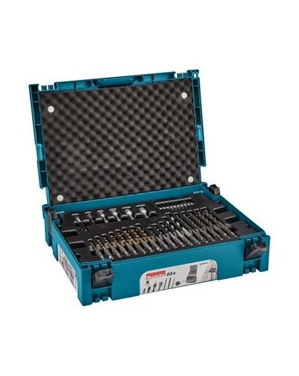 DRILL AND BIT SET 65PCS CASE B-69478 MAKITA